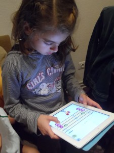 Melody Coach en el iPad